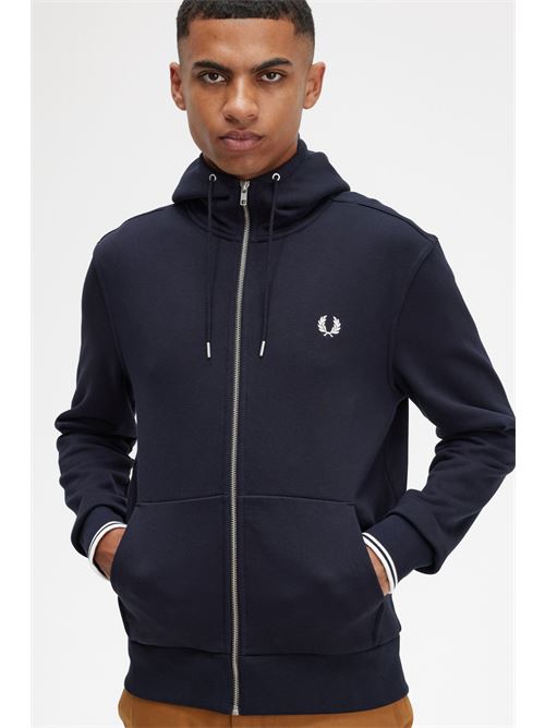 felpa full zip Fred Perry | J7536795